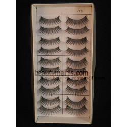 Handmade Taiwan False Eyelash #716 (10 Pairs)